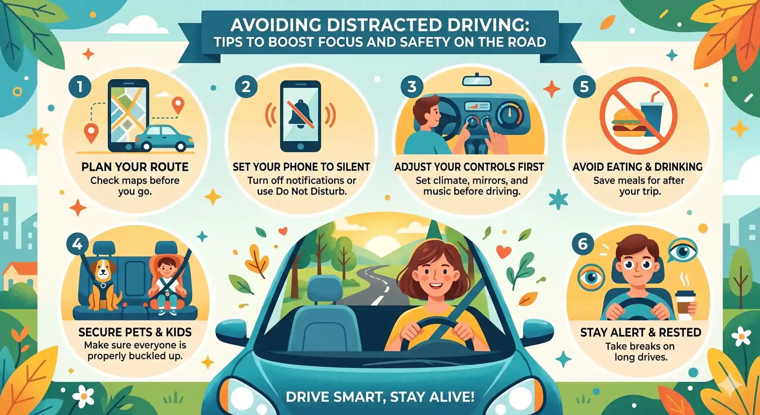 Avoiding Distracted Driving: Tips to Boost Focus and Safety on the Road